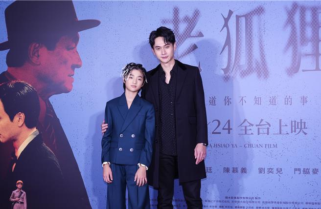 白潤音（左）跟劉冠廷兩人這次都交出細膩演技，互飆親情戲。（陳俊吉攝）