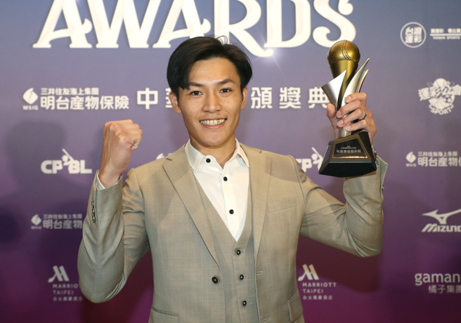 富邦悍将李宗贤。（郑任南摄）