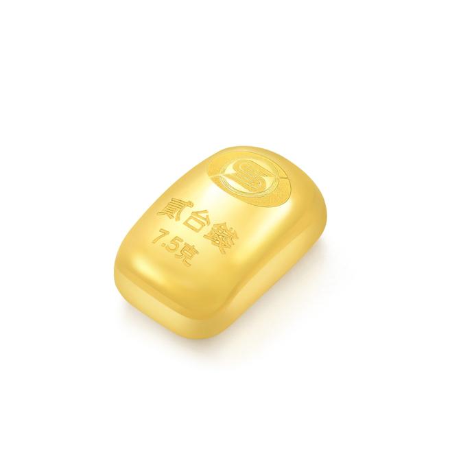 Yahoo奇摩购物中心发现许多用户爱趁优惠入手金条，图为点睛品贰台钱黄金金条。（Yahoo奇摩购物中心提供）