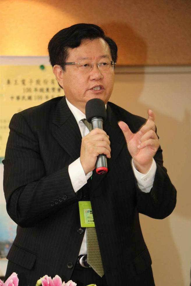 车王电董事长蔡裕庆。图／刘朱松