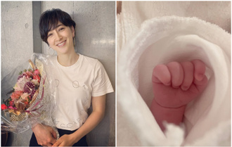 日本最美混血主播46岁高龄产女 前首相公公再抱孙