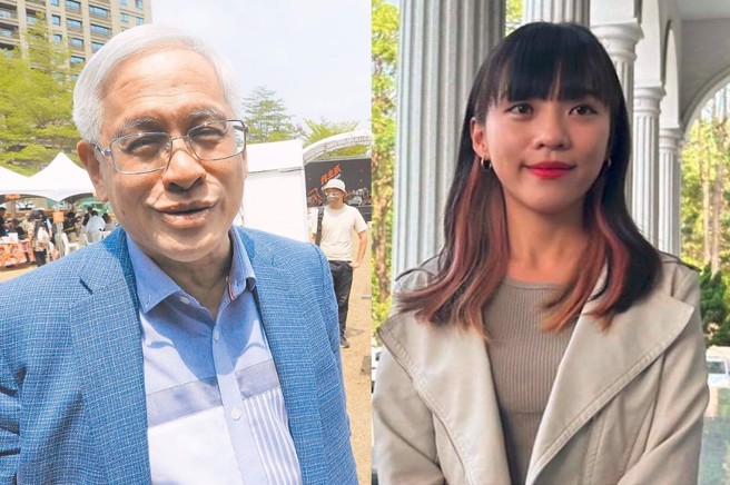 為2024立委選舉，郭倍宏（左）近日狠批黃捷（右）失言。（合成圖／中時資料照）