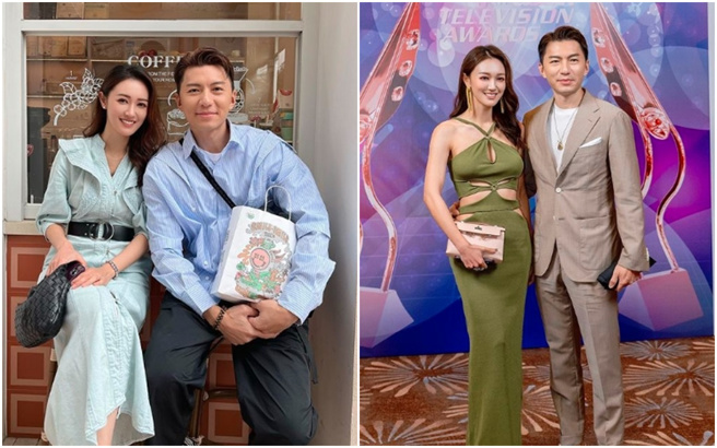 港姐张宝儿与男星袁伟豪迎接第一个宝宝。(图/张宝儿IG)