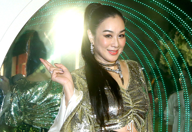 锺丽缇小女儿的美貌引发讨论。（图／中时资料照）