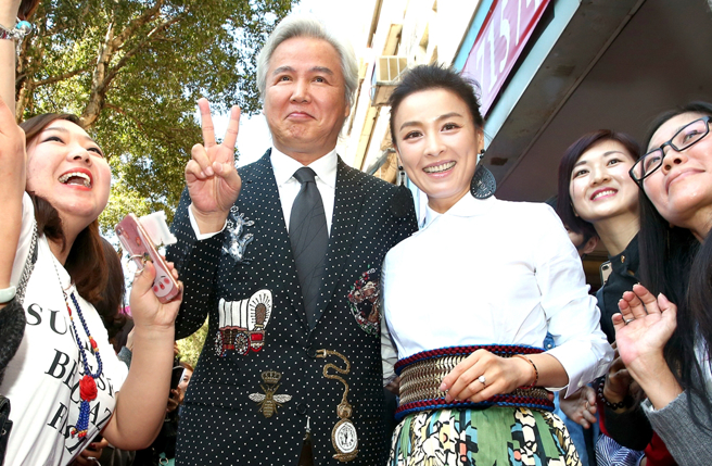 林瑞阳与张庭的美容品牌先前涉及传销，最后顺利脱困。（图／中时资料照片）