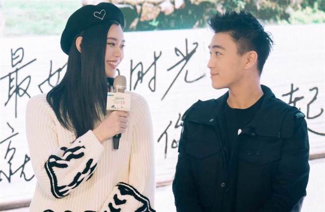 奚梦瑶与老公何猷君感情恩爱。(图/奚梦瑶Studio微博)