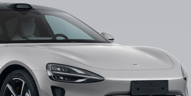 小米電動車外型曝光，引起熱烈討論。（圖／大陸工信部）