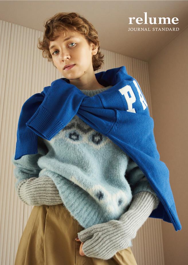 JS relume女装从看似不协调的元素中找平衡，产生极富鲜明个性的穿搭特色。（高林提供／朱世凯台北传真）