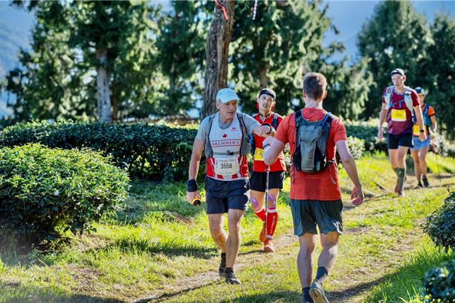 2023福爾摩沙古道國際越野賽吸引42國、1500人報名，25日凌晨4時從埔里鯉魚潭開跑。（跑山獸提供／楊靜茹南投傳真）