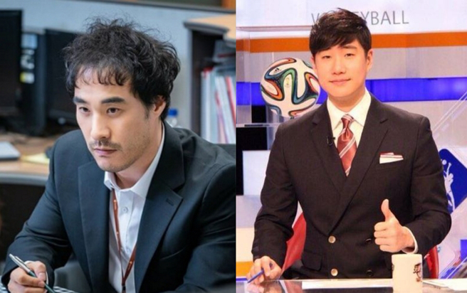 韩国50岁男星裴晟佑（图左）因酒驾沉寂多年，胞弟主播裴晟载（图右）还大义灭亲，如今他被传出已悄悄回归拍戏。（图／摘自《飞吧开天龙》剧照、摘自微博）