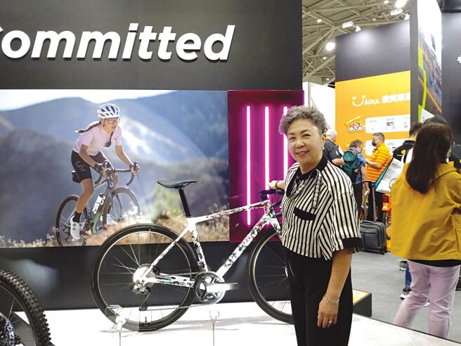 巨大集团董事长杜綉珍催生了全球唯一的女性自行车品牌Liv，成为巨大未来主要的成长动能。图／曾丽芳