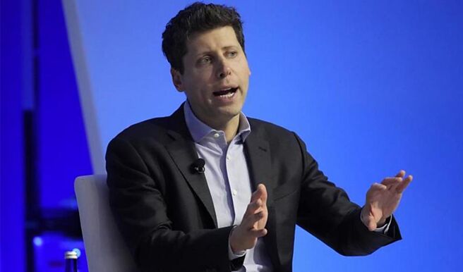 前OpenAI执行长奥特曼。图／美联社