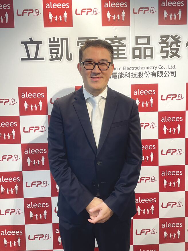 立凯电董事长张圣时。图／袁颢庭