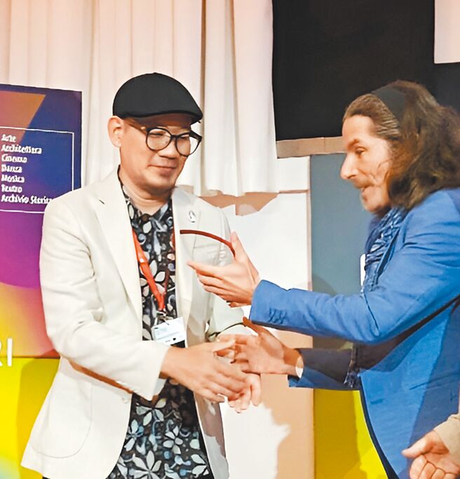 張吉安以《五月雪》在威尼斯影展拿下「電影藝術獎特別提及」獎座。（海鵬提供／本報資料照片）