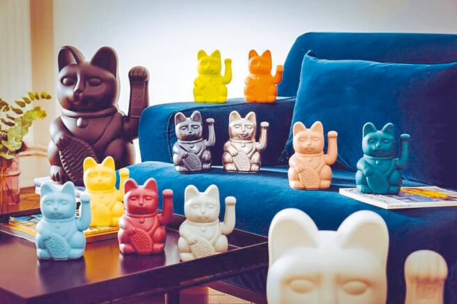 台隆手创馆黑五优惠推荐DONKEY招财猫（15公分），990元。（台隆手创馆提供）