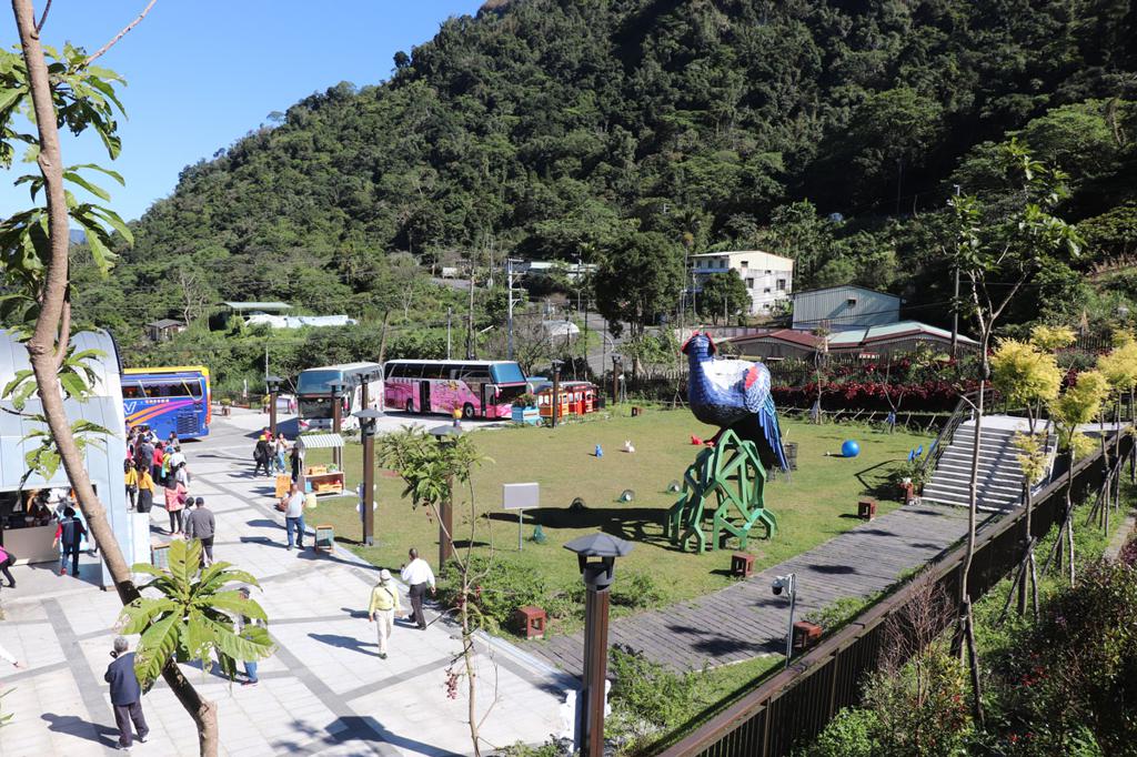 嘉義公興森態園區設遊客中心與DIY教室供民眾遊憩。(圖片來源：記者謝欣澤拍攝)