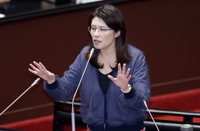 国民党立委郑丽文。（资料照/姚志平摄）