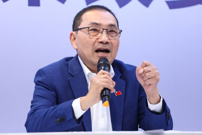 国民党总统参选人侯友宜。（资料照，陈俊吉摄）