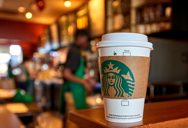 星巴克大陆门市平均客单价下滑3%。（示意图／shutterstock）