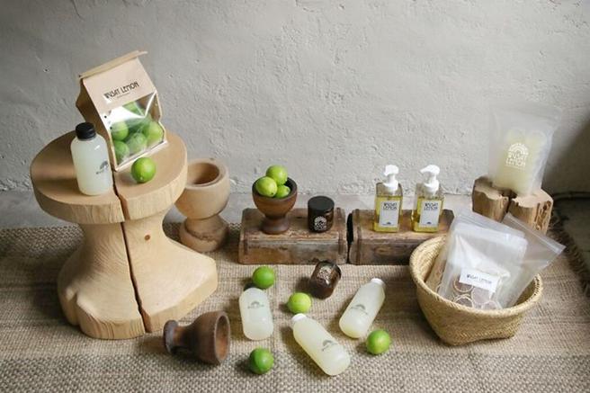 让消费者安心的有机柠檬商品。　图：纵谷原游会／提供