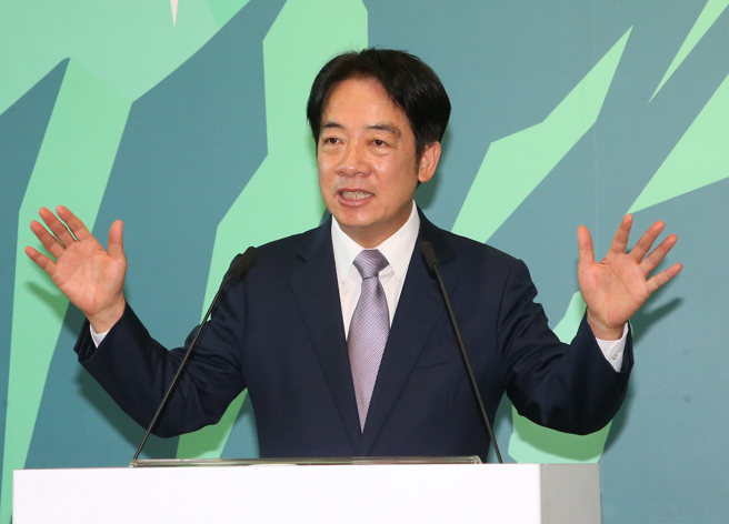 民進黨總統參選人賴清德。（資料照,趙雙傑攝）