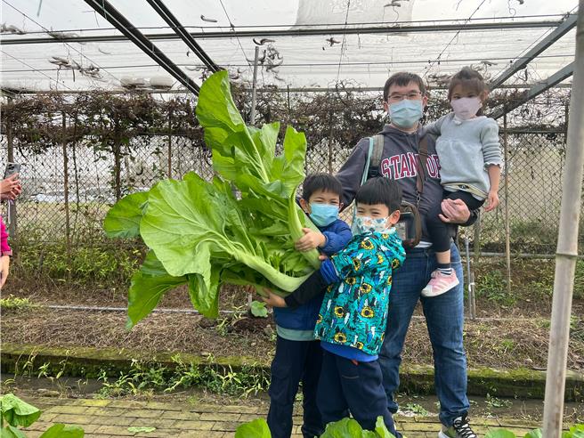 阳荣休閒农场2017年朝休閒特色发展，是大园区内首家取得休閒农场许可登记，农事生产区约2公顷，可提供田园体验及食农教育活动。（大园区公所提供／蔡明亘桃园传真）