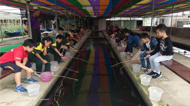 阳荣休閒农场2017年朝休閒特色发展，是大园区内首家取得休閒农场许可登记，农事生产区约2公顷，可提供田园体验及食农教育活动。（大园区公所提供／蔡明亘桃园传真）