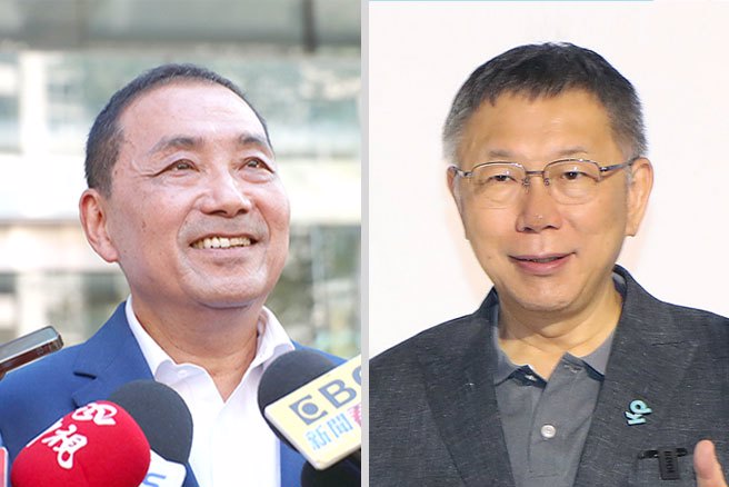 侯友宜16:30将到君悦酒店，与柯文哲会面。(资料照)