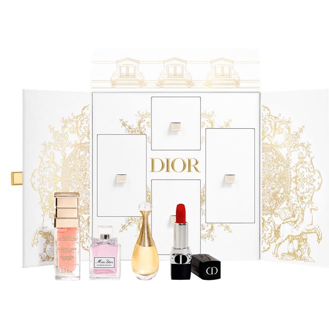 京站的DIOR迪奥经典美妆精巧礼盒，推荐价4500元。（京站提供／朱世凯台北传真）