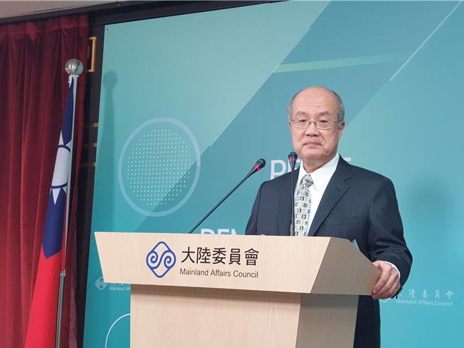 邱太三反同导致卡住两岸同婚？陆委会发言人詹志宏：政府是一体的。（蓝孝威摄）