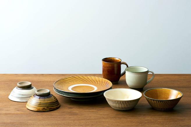 日本產地器皿，小鹿田焼 。 （小器生活 / 中川政七商店 台灣提供）