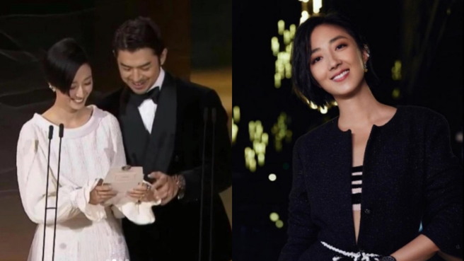 桂纶镁与陈柏霖受邀出席时尚活动惊喜合体，养眼画面勾回忆杀。（图／翻摄自IG @lunmei）