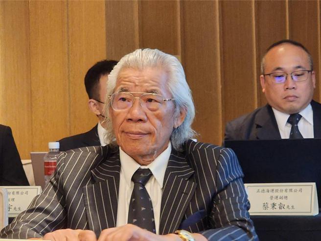 正德董事长蔡邦权。图／陈慜蔚