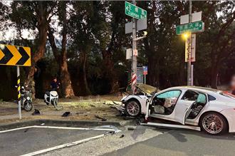 19歲男開「移動豪宅」保時捷自撞車頭毀 維修費巴比Ｑ惹