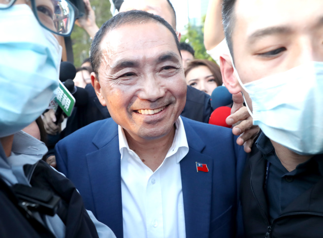 国民党总统参选人侯友宜。 （本报资料照／郑任南摄）