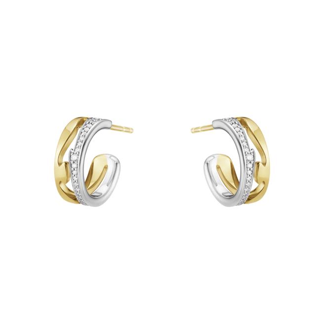 乔治杰生FUSION珠宝耳环，约6万8000元。（GEORG JENSEN提供）