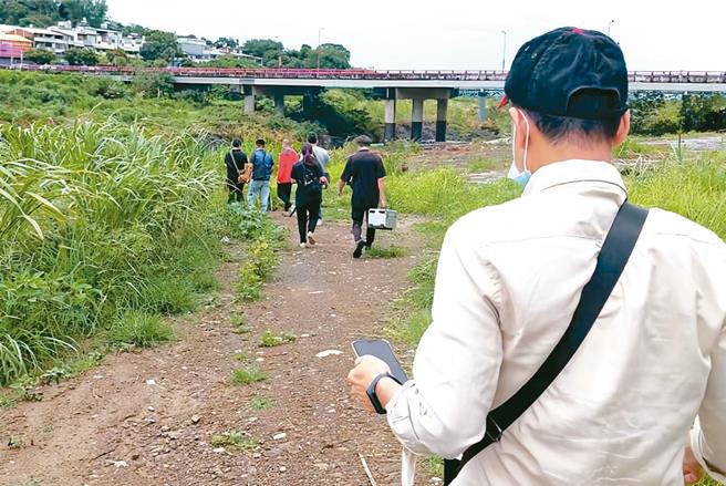 柯姓酒商断掌疑被丢到台中市一江桥下，但警方并未寻获。民眾提供