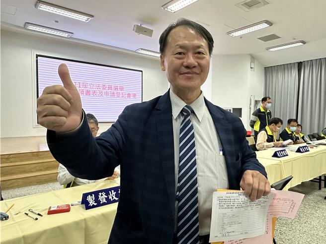 无党籍陈长宏将角逐台东立委。（蔡旻妤摄）