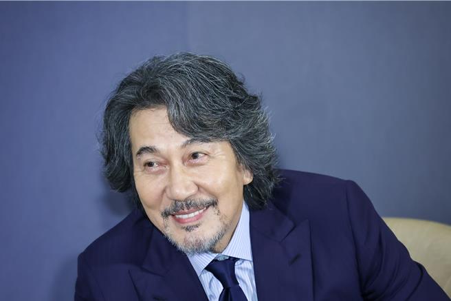 役所广司期许自己接下来能够拍出给后世看到的电影。（罗永铭摄）