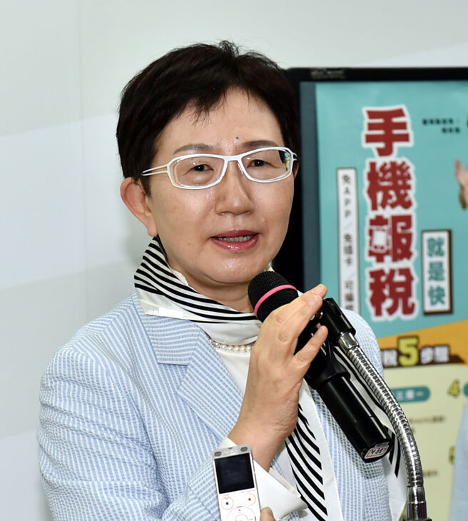 行政院会23日拍板「所得税制优化惠民措施」；图为财政部长庄翠云。图／本报资料照片
