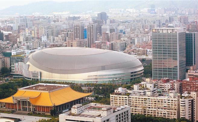 图为台北大巨蛋周遭外观。（本报资料照片）