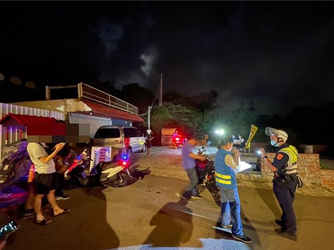 蘆竹警方表示，配合執行靜桃專案，今年已取締改裝噪音車違規共931件。（桃園市蘆竹警分局提供／陳夢茹桃園傳真）