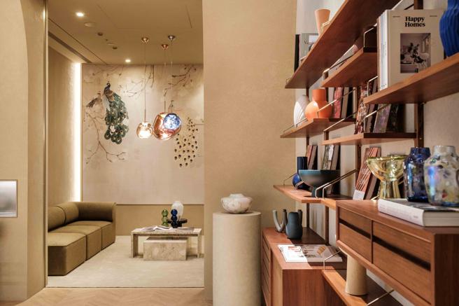 在Everijoy Floral Boutique的「Lounge」另有VIP Room，可在其中交流美学观点。（Everijoy提供／古明弘台北传真）