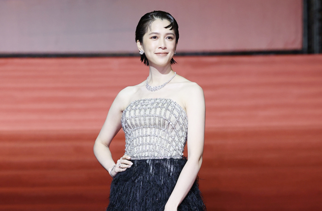 劉奕兒自曝差點走光。（圖／陳俊吉攝）