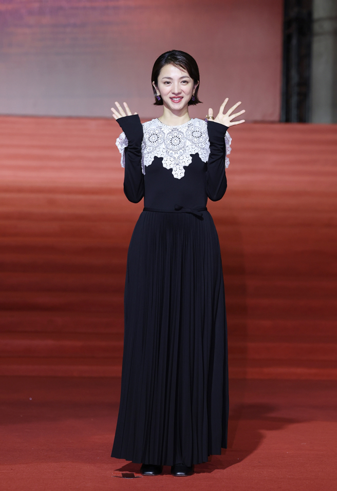 满岛光大讚台湾观眾很温暖。（图／陈俊吉摄）