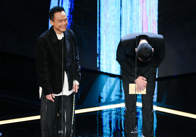 陈以文狠亏阮经天落跑第50届金马奖大合照一事。(图/杜宜谙摄)