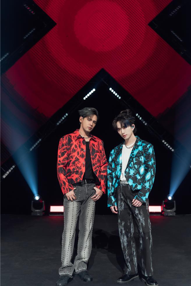 「九泽CP」25日首次登上台北小巨蛋开唱。（滚石唱片提供）