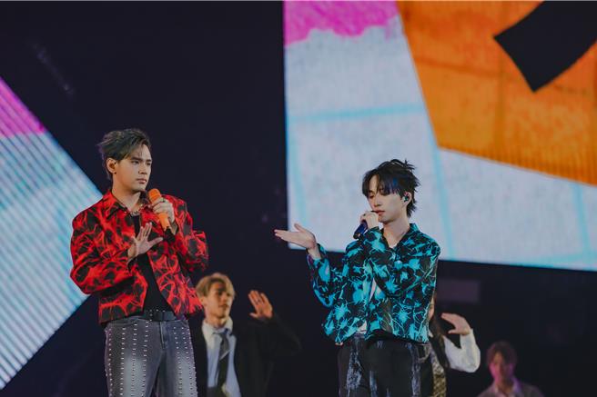 「九泽CP」25日首次登上台北小巨蛋开唱。（滚石唱片提供）