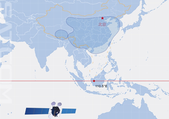 網速超50萬兆！中國第一張高軌衛星網絡初步建成