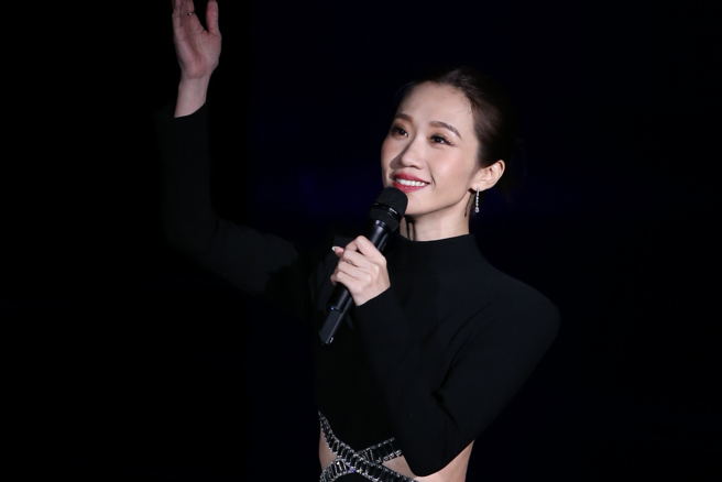 Lulu黄路梓茵独挑大梁主持金马。（图／中时资料照）